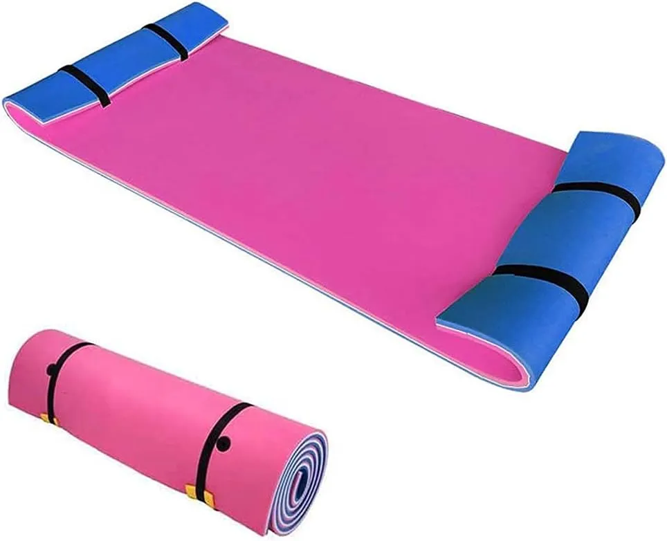 Floating Water Mat for Beach, Lake, Pool - Tear-Resistant XPE Foam, Large Float Pad to Relax and Have Fun