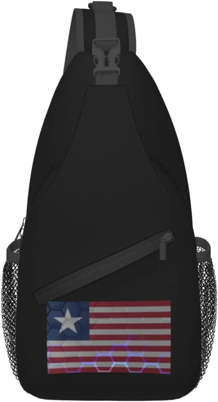 Florida Provisional Crossbody Bags For Women Men Chest Backpack Gym Shoulder Bag Travel Outdoor Sports Casual Crossbody Bags