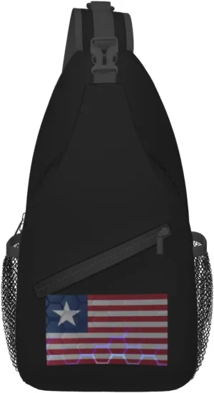 Florida Provisional Crossbody Bags For Women Men Chest Backpack Gym Shoulder Bag Travel Outdoor Sports Casual Crossbody Bags