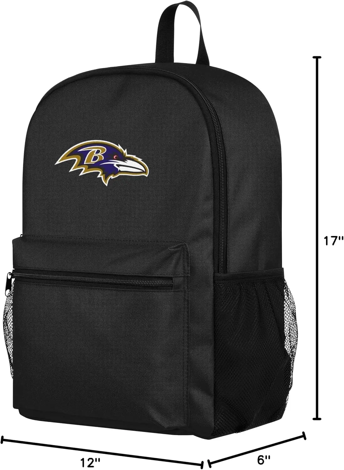 FOCO Baltimore Ravens NFL Legendary Logo Backpack