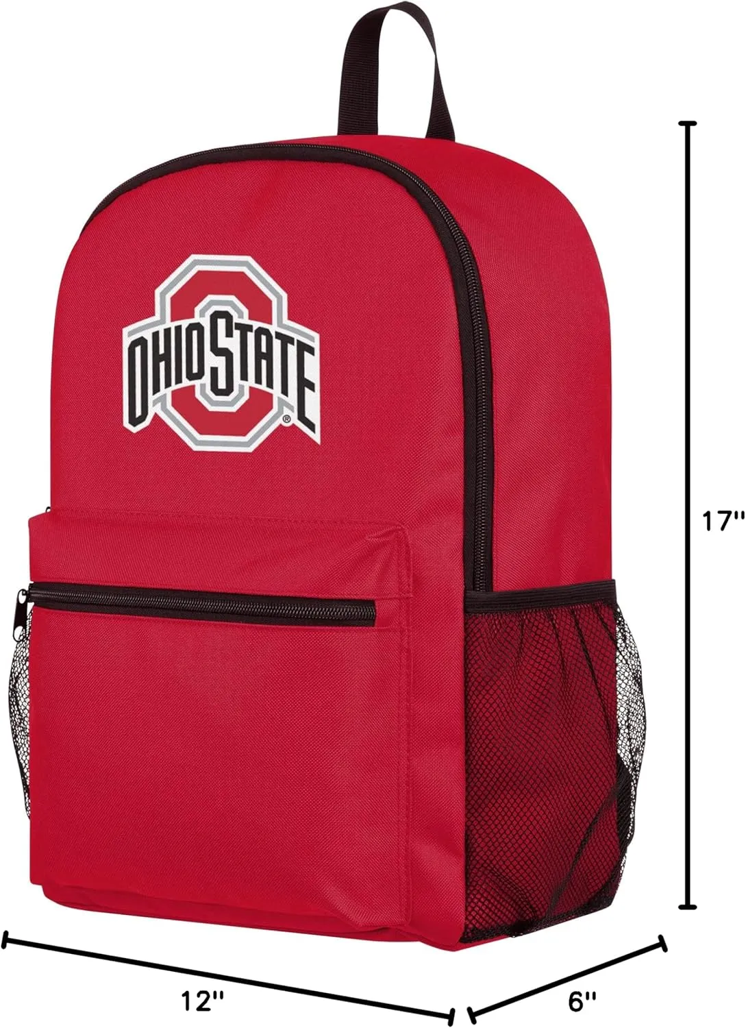 FOCO Ohio State Buckeyes NCAA Legendary Logo Backpack