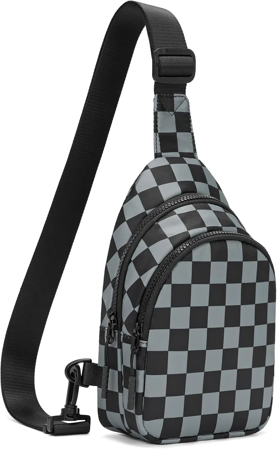 FODOKO Sling Crossbody Bag Main Compartment, Zippered Front Pockets, Adjustable Shoulder Strap, WaterResistant Lightweight