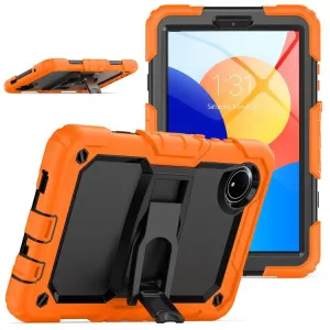 For Xiaomi Redmi Pad SE 4G 8.7 inch Case with Shoulder Strap Kickstand PC Silicone Tablet Cover
