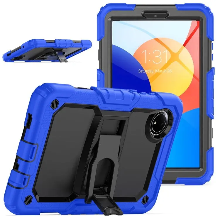 For Xiaomi Redmi Pad SE 4G 8.7 inch Case with Shoulder Strap Kickstand PC Silicone Tablet Cover