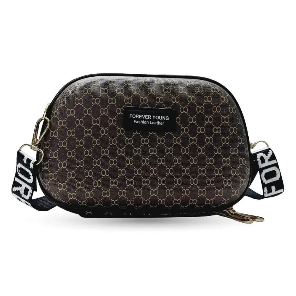 Forever Young Zipper Box Sling Bag