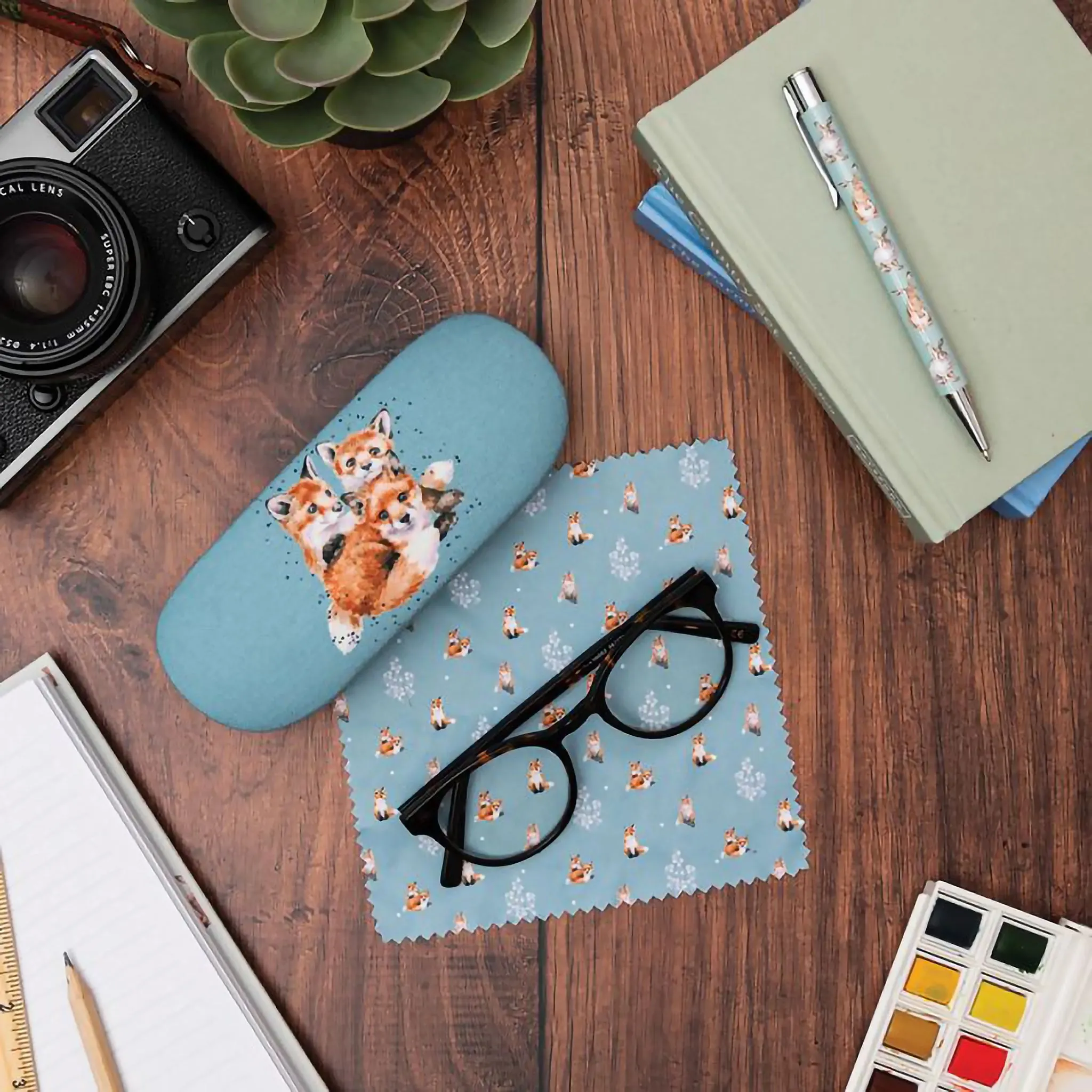 Fox Cub Glasses Case