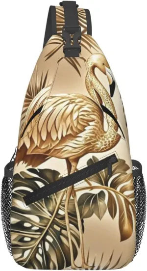 Frog and Pond Crossbody Bags Cross Chest Bag Adjustable Sling Backpack for Women Men