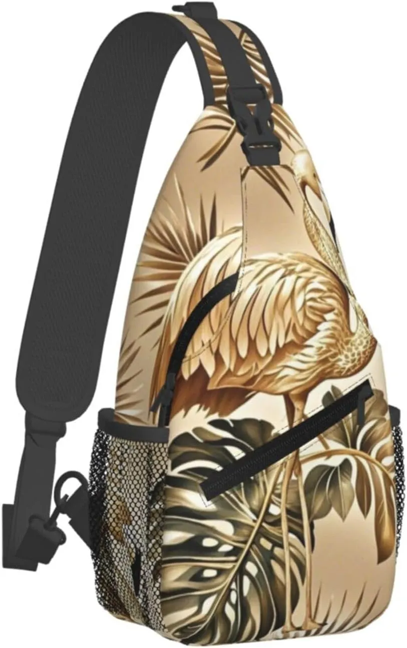 Frog and Pond Crossbody Bags Cross Chest Bag Adjustable Sling Backpack for Women Men