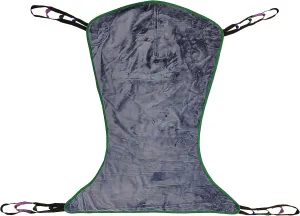 Full Body Sling (Medium) Compatible with Tuffcare, Hoyer, Invacare, McKesson, Drive, Lumex, Medline, Joerns and Other Patient Lifts, Oversize Fit Solid Fabric Polyester Patient Lift Slings