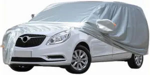 Full Car Covers for Buick GL8 Business 2015, All Weather Exterior Waterproof Scratch Automobile Apparel Non Slip Clothing Windproof Durable Protective Layer