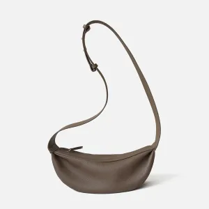 Full Grain Leather Minimalist Sling Bag