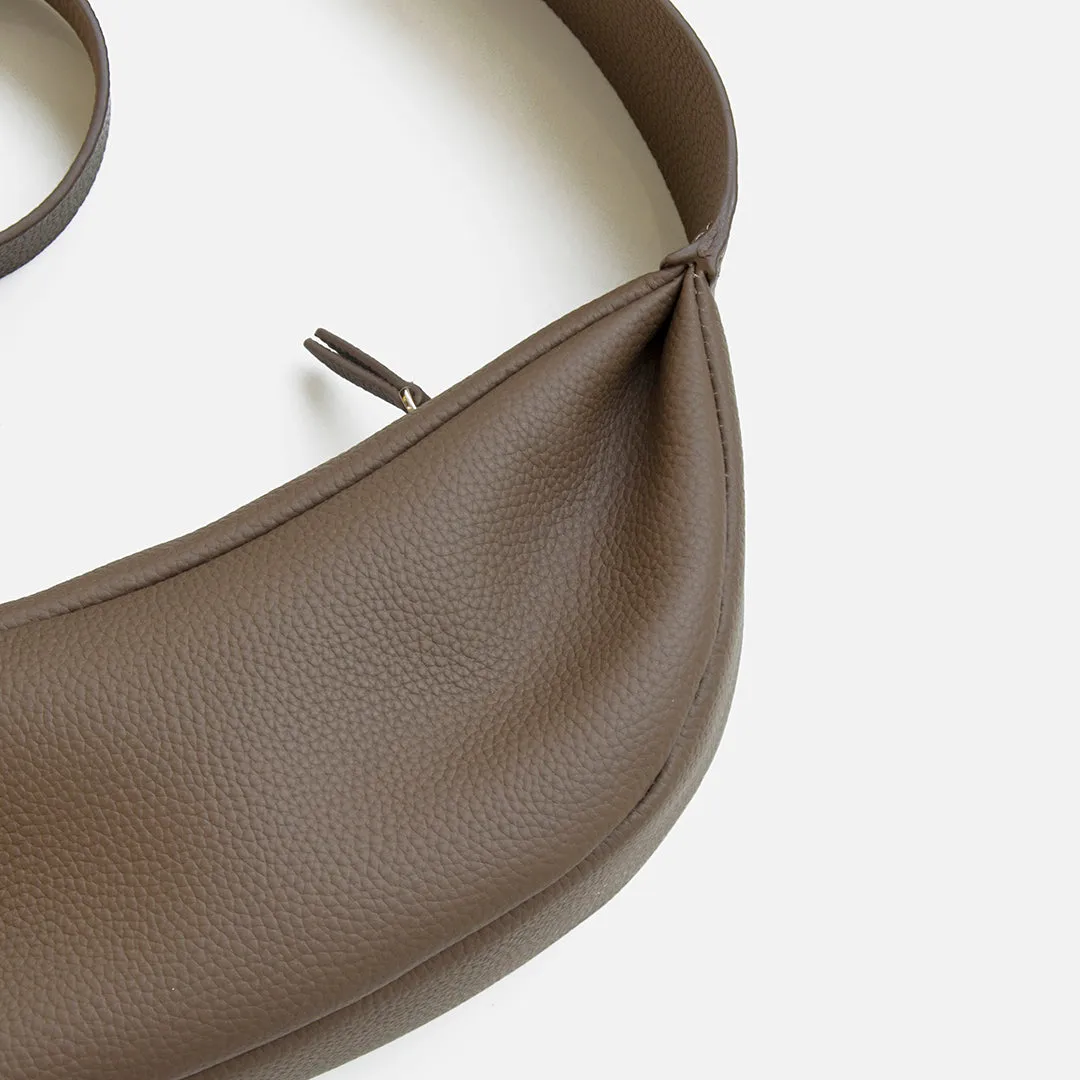 Full Grain Leather Minimalist Sling Bag