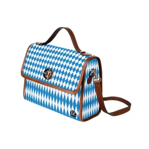 FZ BLUE DIAMOND HANDBAG