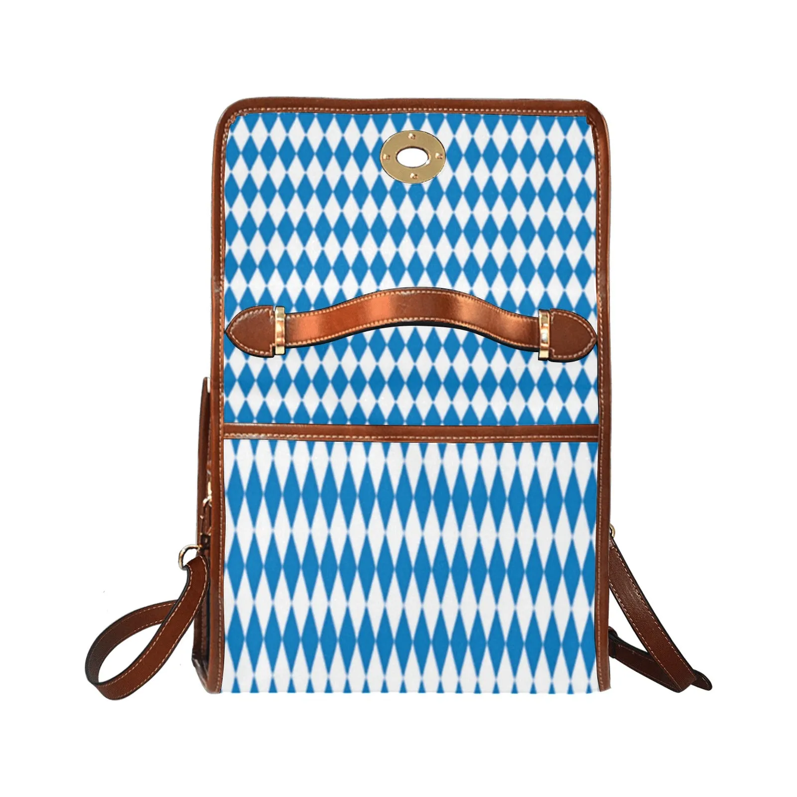 FZ BLUE DIAMOND HANDBAG
