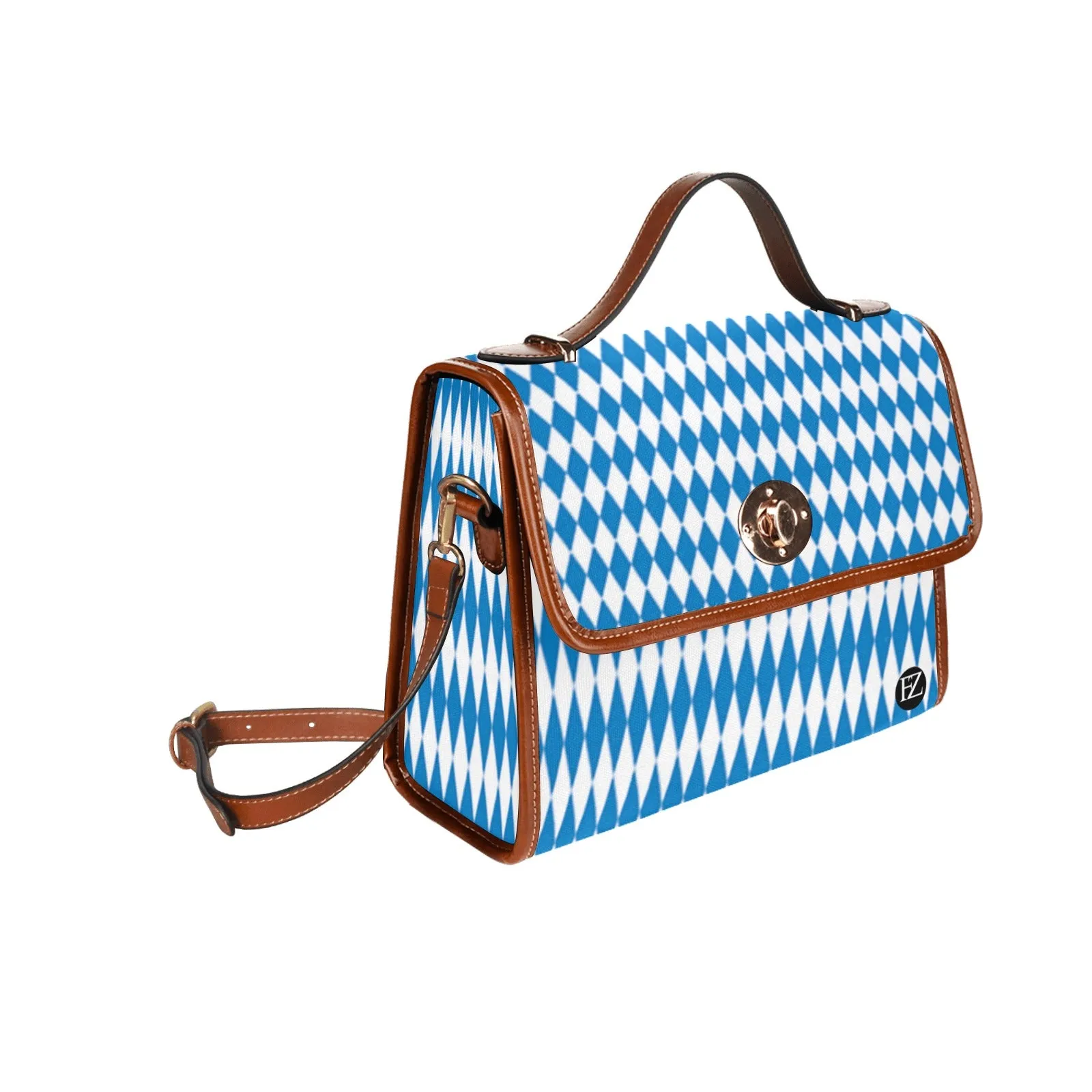 FZ BLUE DIAMOND HANDBAG