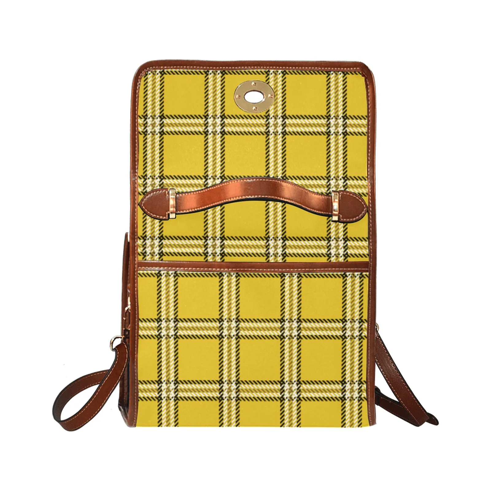 FZ Women's Plaid Hand Bag