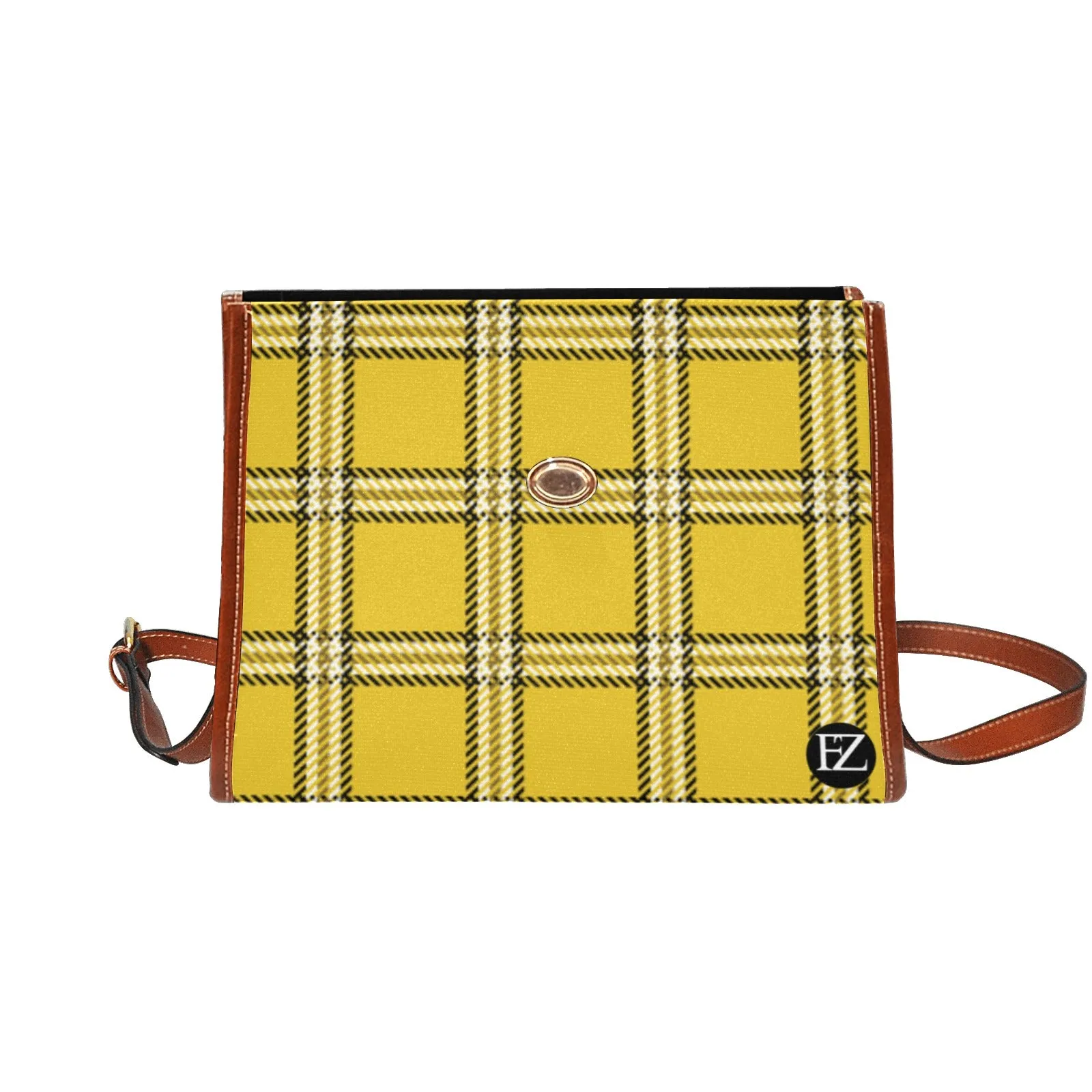 FZ Women's Plaid Hand Bag