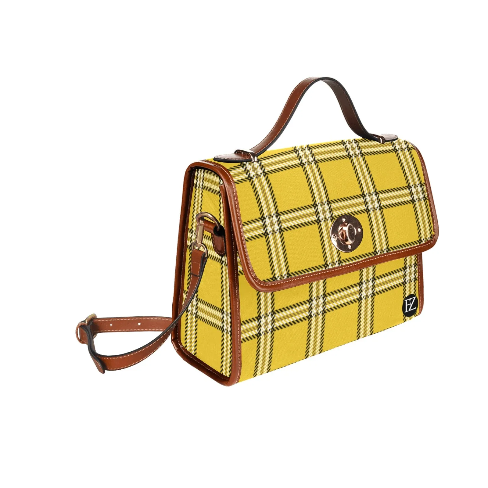 FZ Women's Plaid Hand Bag