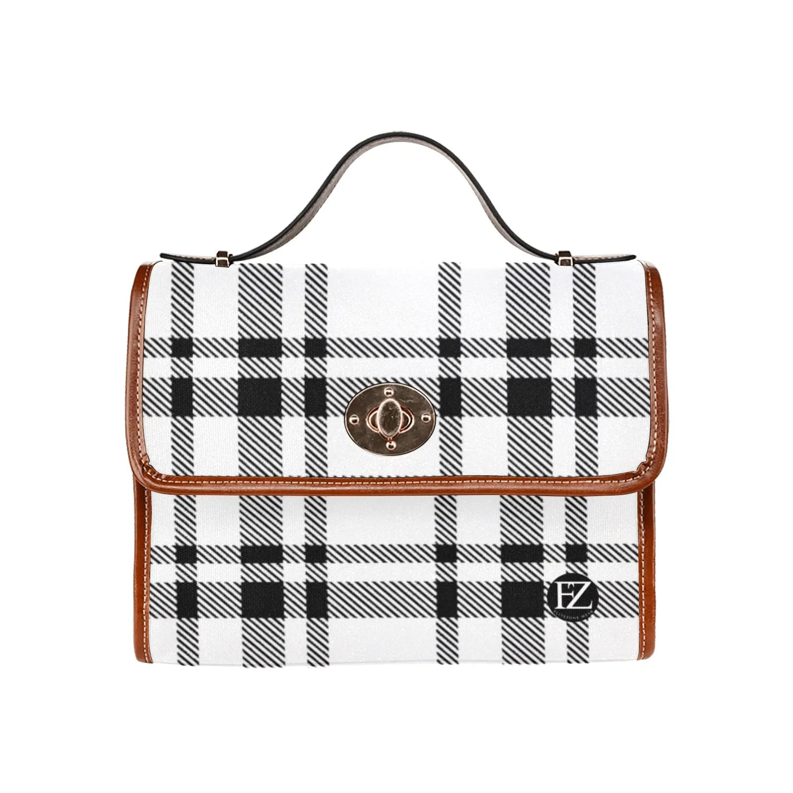 FZ WOMEN'S PLAID HANDBAG