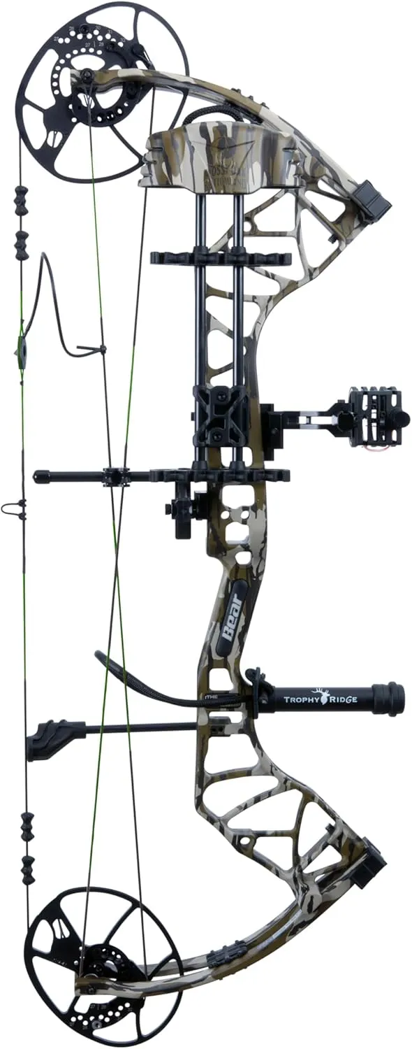 Gamekeeper Ready to Hunt Compound Bow Package, Mossy Oak Bottomland