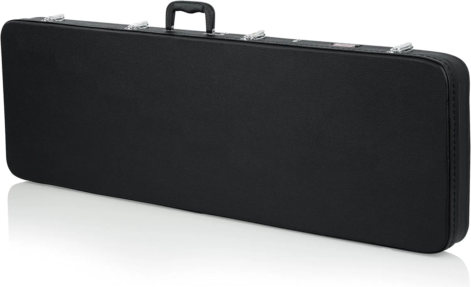 Gator Cases Hard-Shell Wood Case for Electric Bass Guitars, Fits Fender Precision/Jazz Bass, & More (GWE-BASS)