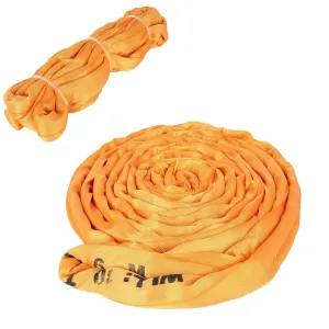 GCCSJ 20FT Heavy Duty Endless Lifting Sling, Polyester Round Sling 22,046 Lbs Vertical, 17,636 Lbs Choker and 44,092 Lbs Basket