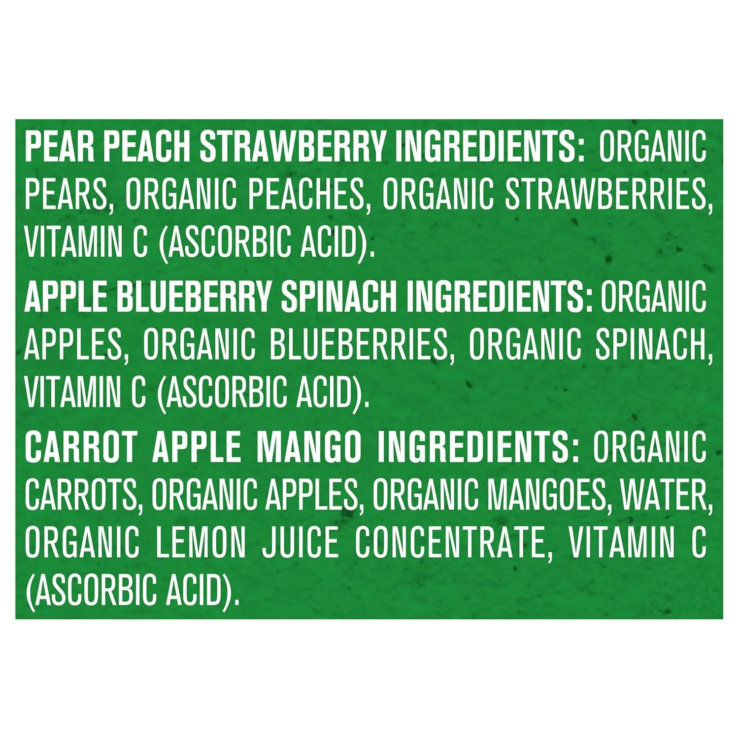 Gerber Organic Pouches Value Pack, 3.5 oz Pouch (9 Pack)