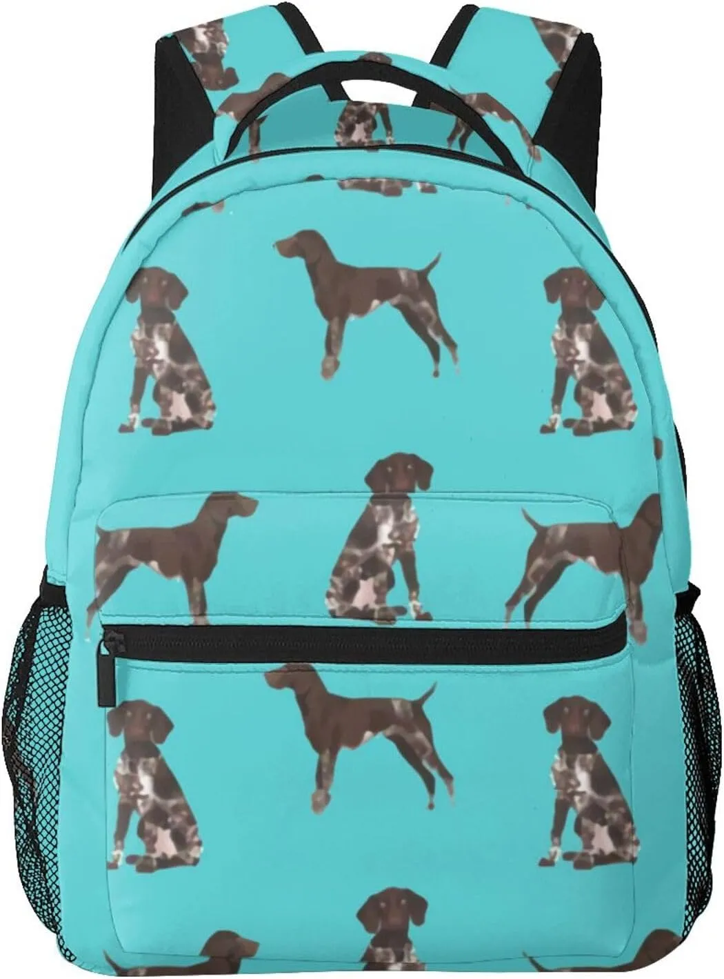 German Shorthaired Pointer Dog Pets Dog Backpack Laptop Backpack Sports Travel Shoulder bag Light casual backpack