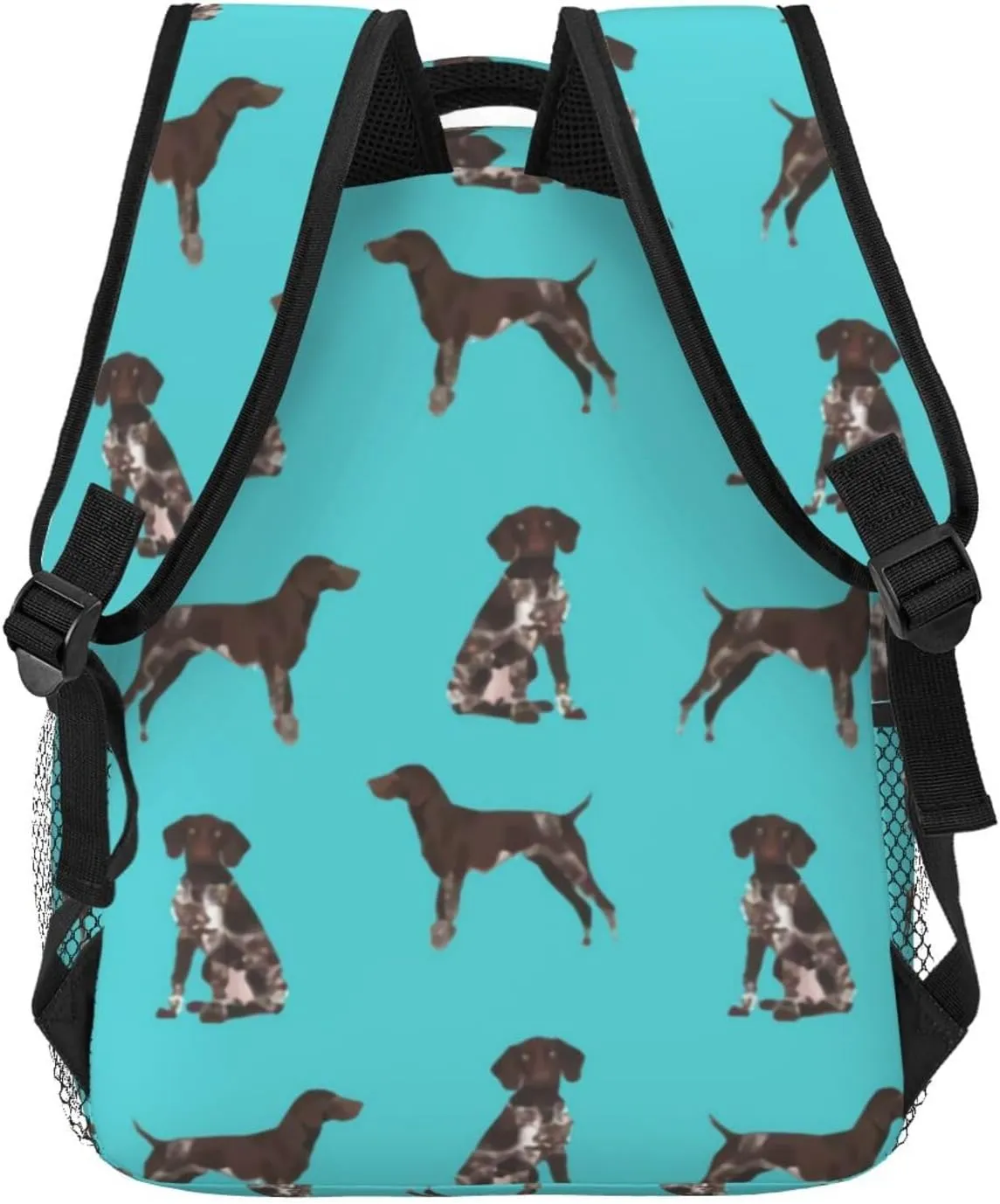 German Shorthaired Pointer Dog Pets Dog Backpack Laptop Backpack Sports Travel Shoulder bag Light casual backpack