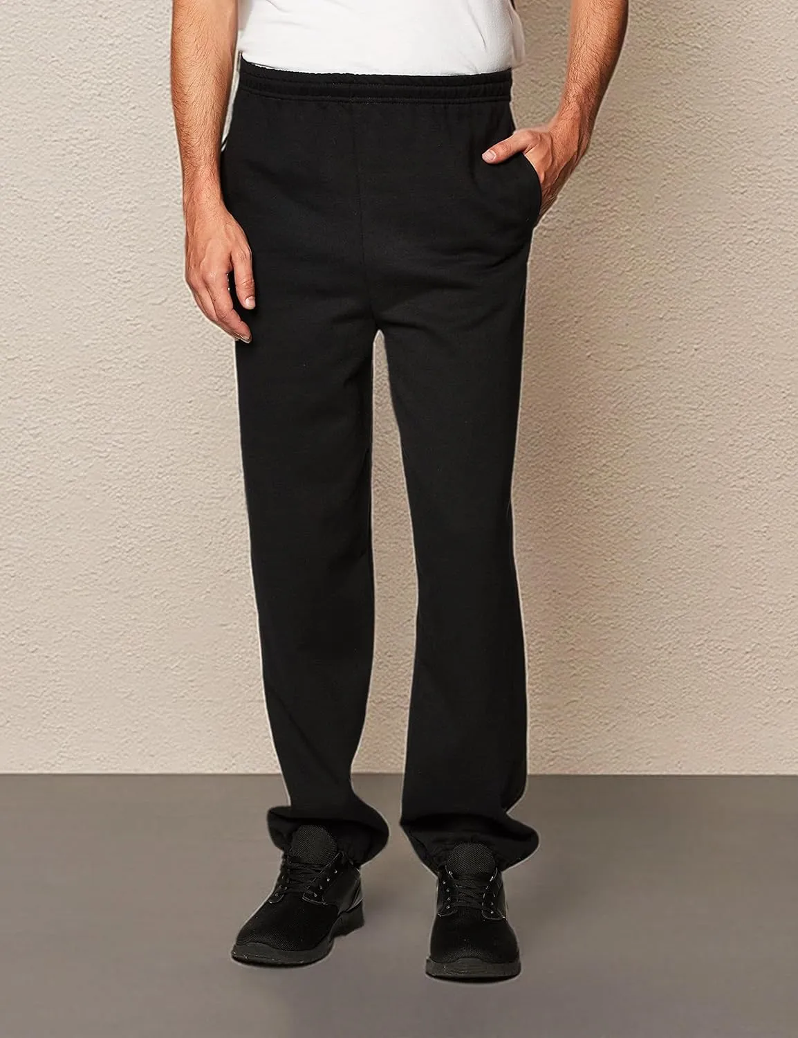 Gildan Adult Fleece Elastic Bottom Sweatpants with Pockets, Style G18100