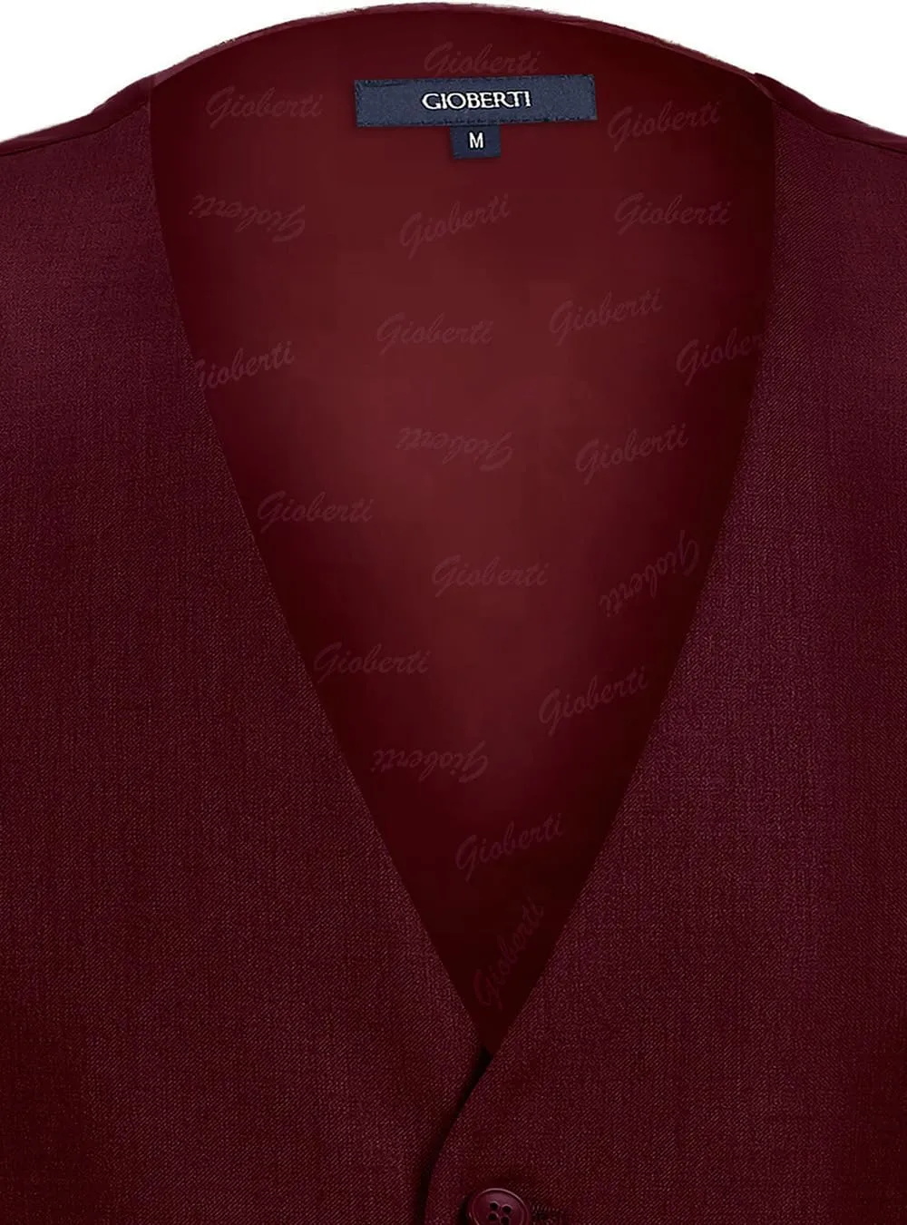Gioberti Men's Formal Suit Vest Fit for Business or Casual Dress