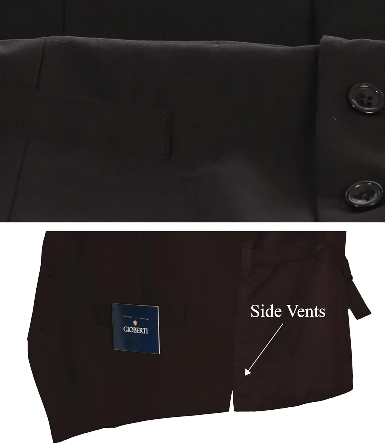 Gioberti Men's Formal Suit Vest Fit for Business or Casual Dress
