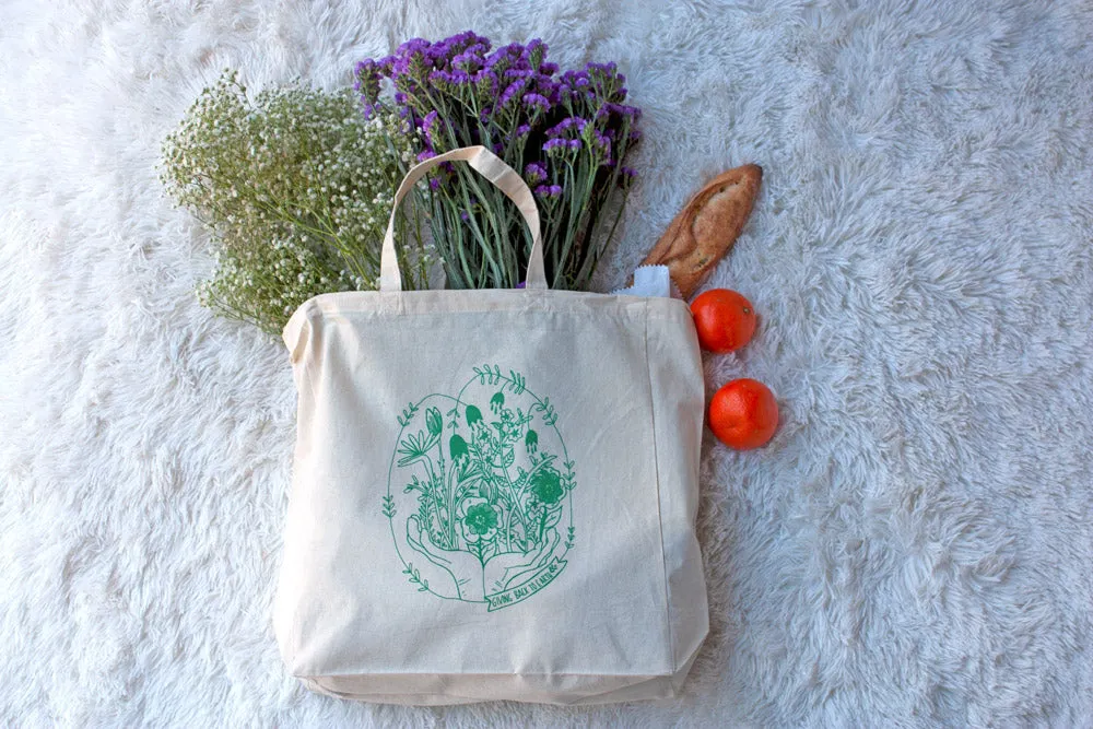 Giving Back to Earth Shopping Tote
