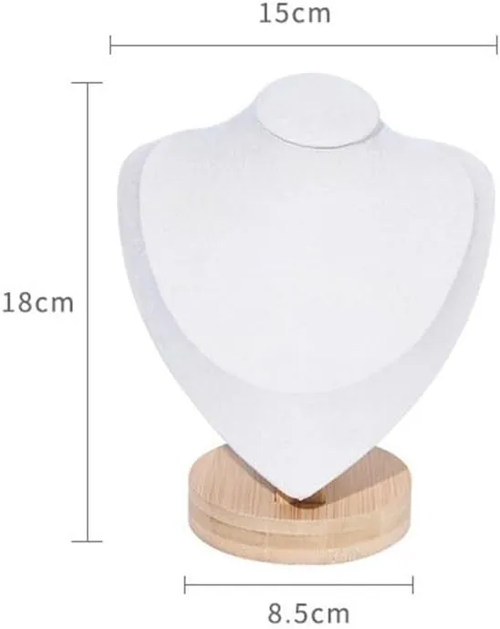 GRFIT Jewelry Organizer Stand for Velvet Necklace, Simple Jewelry, Ornaments for Shopping Mall, Shooting Accessories, Stand for Jewelry Presentation Creative Jewelry Holder (Small)