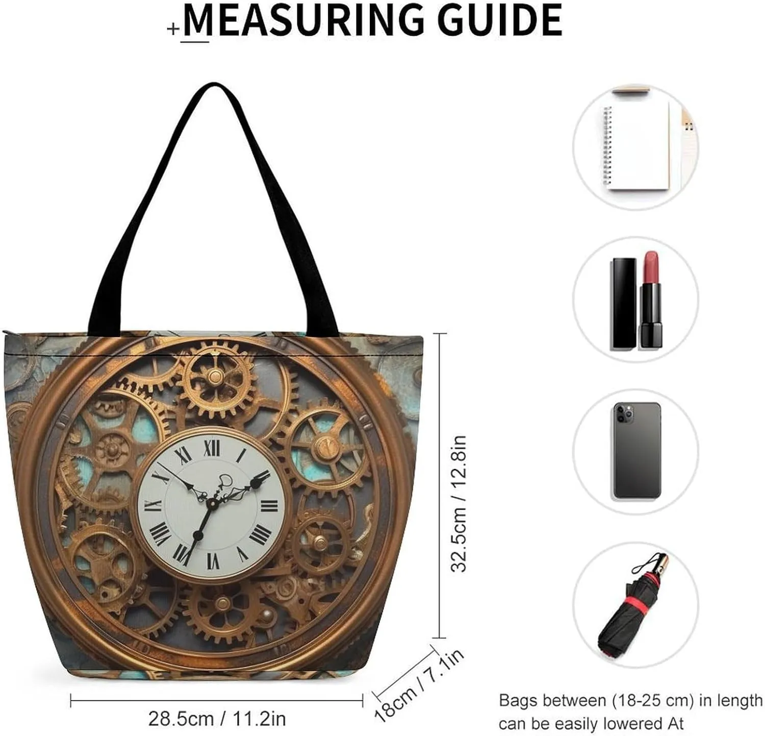 Grocery Bag Reusable Tote Bag Foldable Steam Locomotive Train Shopping Bag Handbag Washable Shoulder Bag for Travel