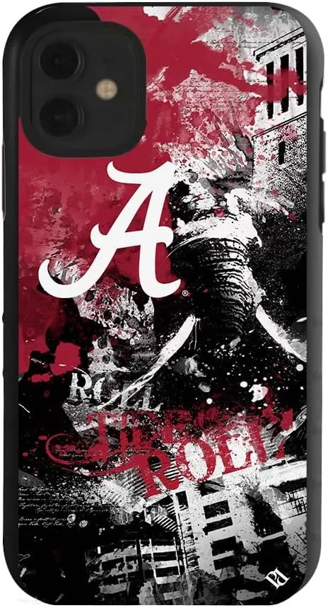 Guard Dog Case Compatible with iPhone 11 - Military Grade - Rugged Two Piece Protection - Collegiate Licensed - Alabama Crimson Tide - by Paulson Designs