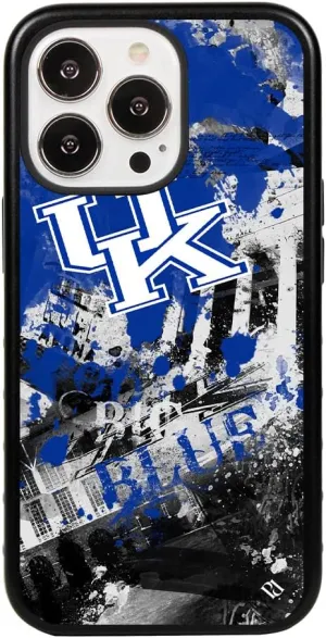 Guard Dog Case Compatible with iPhone 14 Pro - Military Grade - Rugged Two Piece Protection - Collegiate Licensed - Kentucky Wildcats - by Paulson Designs