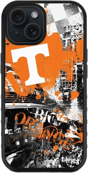 Guard Dog Case Compatible with iPhone 15 - Military Grade - Rugged Two Piece Protection - Collegiate Licensed - Tennessee Volunteers - by Paulson Designs