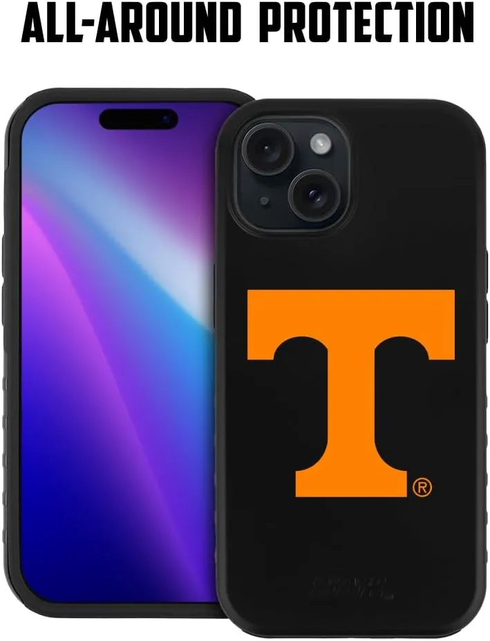 Guard Dog Case Compatible with iPhone 15 - Military Grade - Rugged Two Piece Protection - Collegiate Licensed - Tennessee Volunteers - Logo