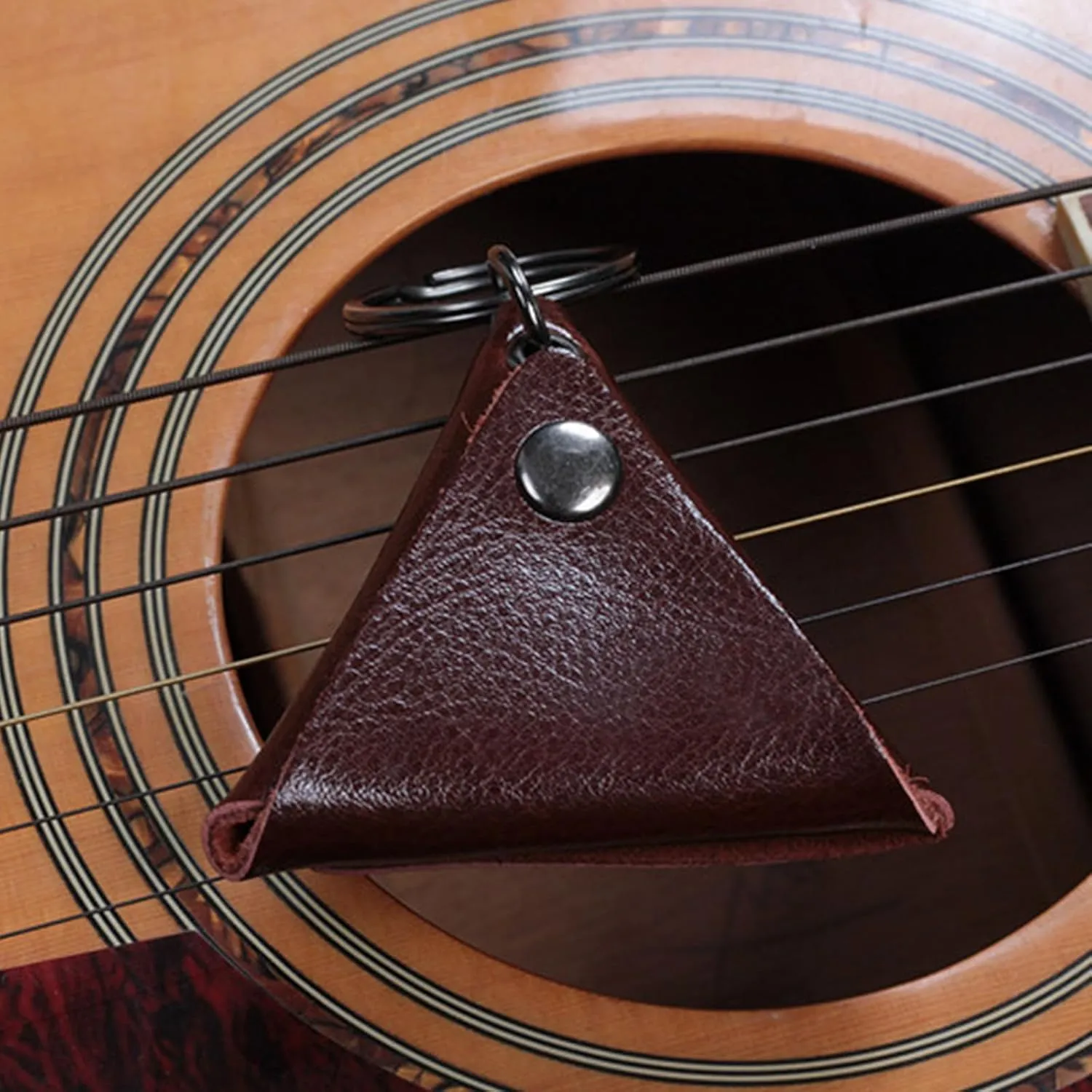 Guitar Pick Collecting Bag Triangular Guitar Pick Pouches Pick Organizers Guitar Pick Pack Multifunctional Storage Bag