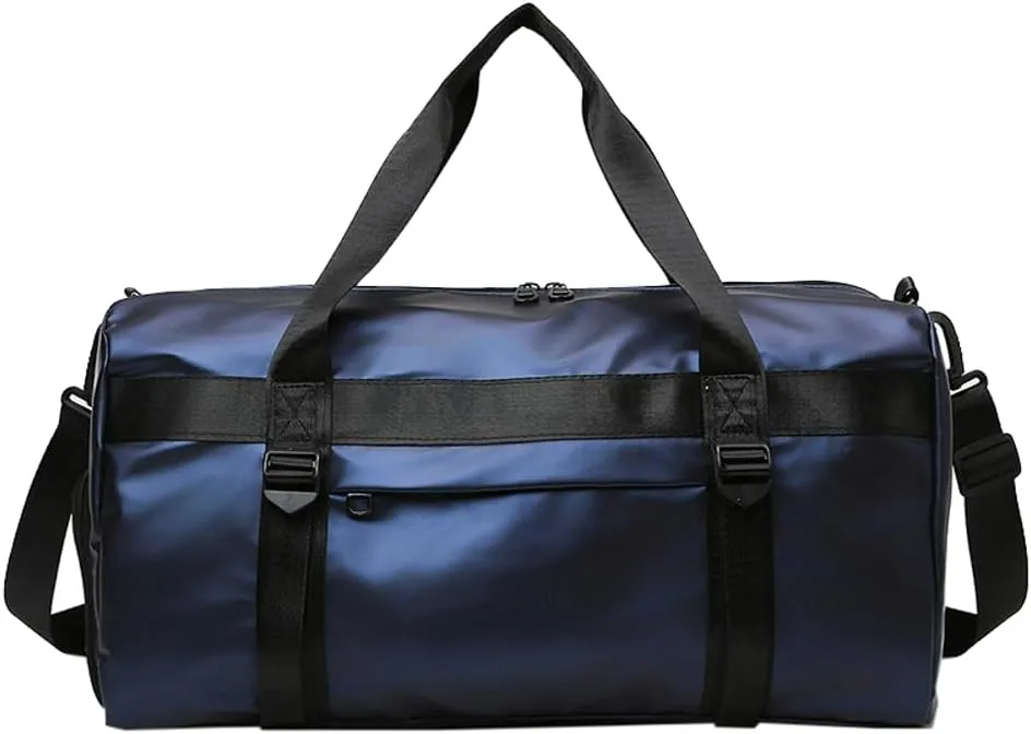 Gym Bag for Women Men with Shoe Compartment Waterproof Travel Duffel Weekender Carry on Beach Yoga Overnight Luggage