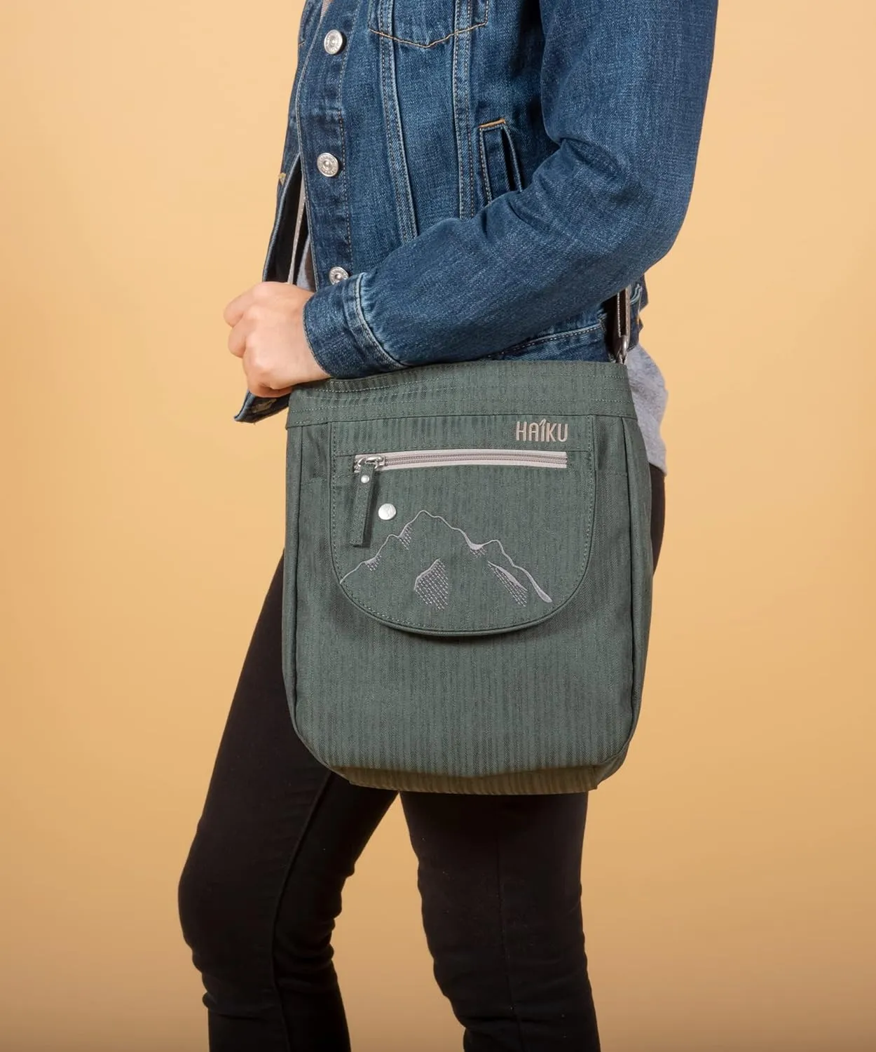 HAIKU Jaunt Eco-Friendly RFID Blocking Travel Crossbody Bag