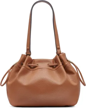 Halston Lily Adjustable Strap Casual Shoulder Bag, Oak