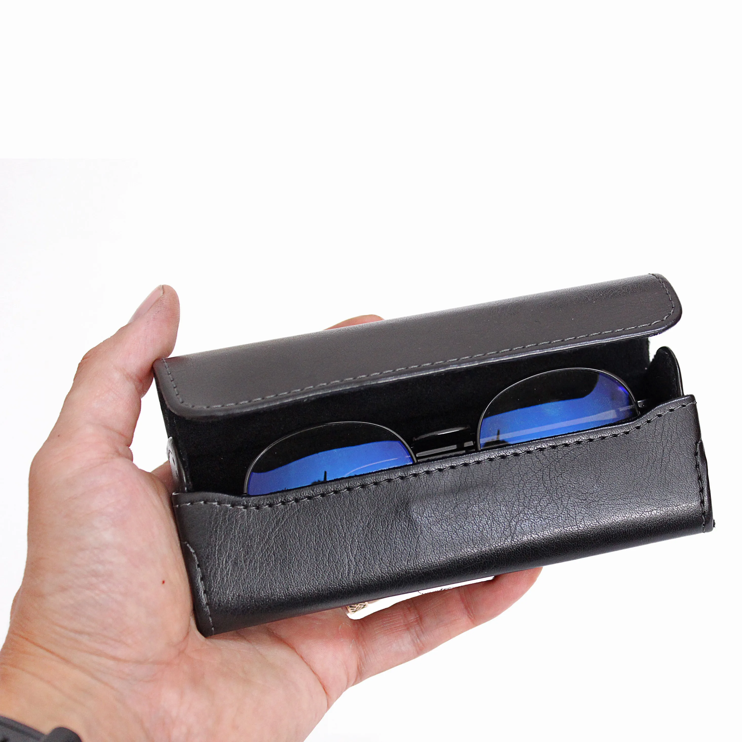 Hard Reading Glasses Case with Belt Clip - Durable and Convenient Protection