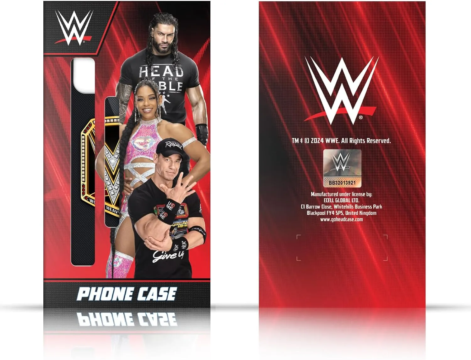 Head Case Designs Officially Licensed WWE John Cena Cenation Respect Superstars 9 Hard Back Case Compatible with Samsung Galaxy A34 5G