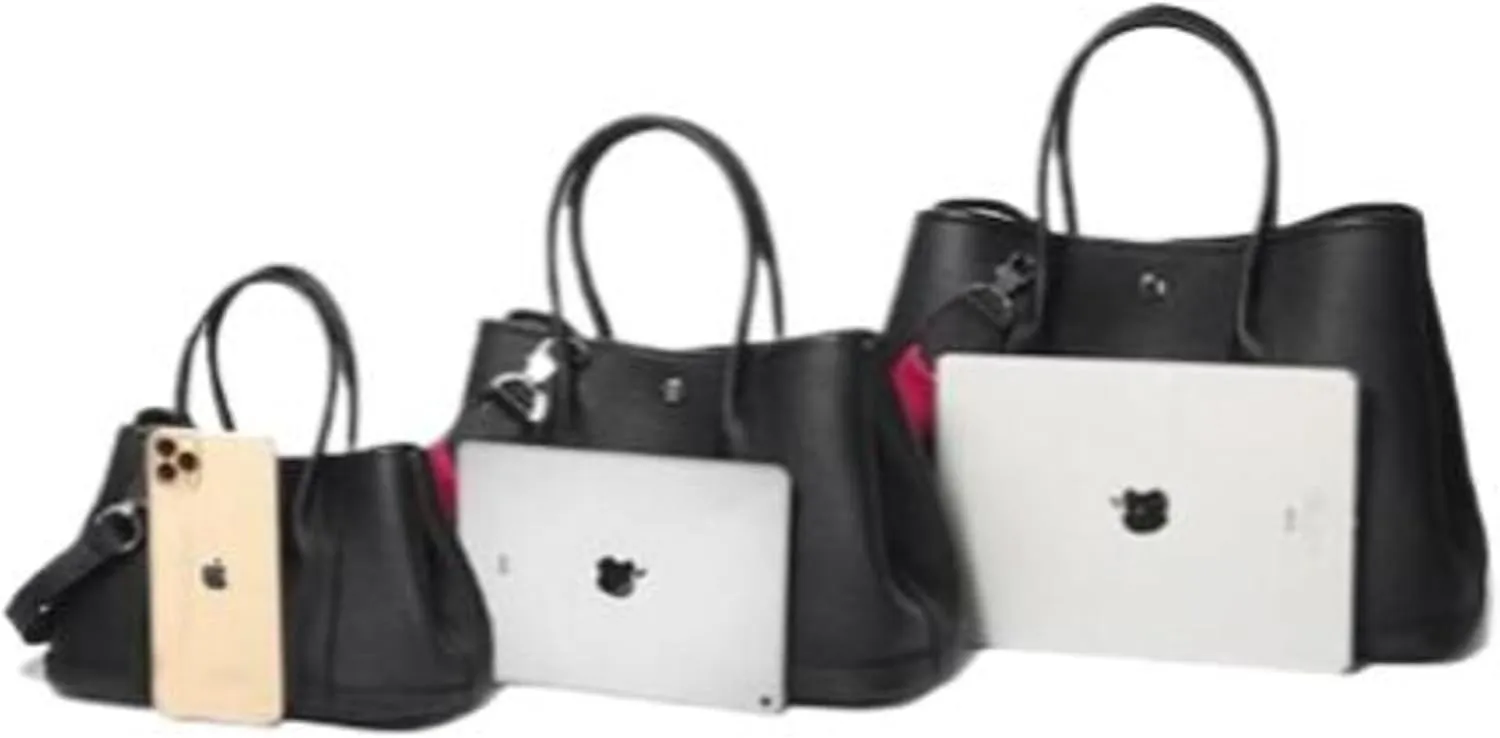 Head Layer Cowhide Garden Bag, Commuting High-Capacity Leather Tote Bag