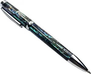HHA Handmade mother of pearl ballpen from Vietnam - ideal gift for man/woman at work (blue)
