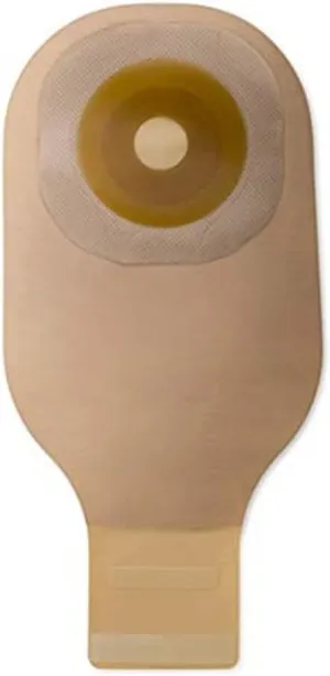 Hollister 8412 CeraPlus Soft Convex 1-Piece 9” Urostomy Pouching System, Pre-Sized 3/4” Opening, Beige with Viewing Option, 5 Pack – Multiple Built-in Chambers, Added Belt Tabs