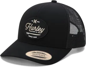 Hurley Mens' Hat - Beach Break Trucker Water Resistant Baseball Cap