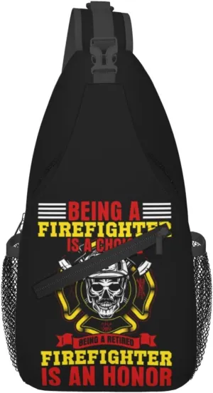 I Am A Veteran My Oath Of Enlistment Sling Bag Adjustable Crossbody Bag Casual Chest Bags Travel Shoulder Backpack